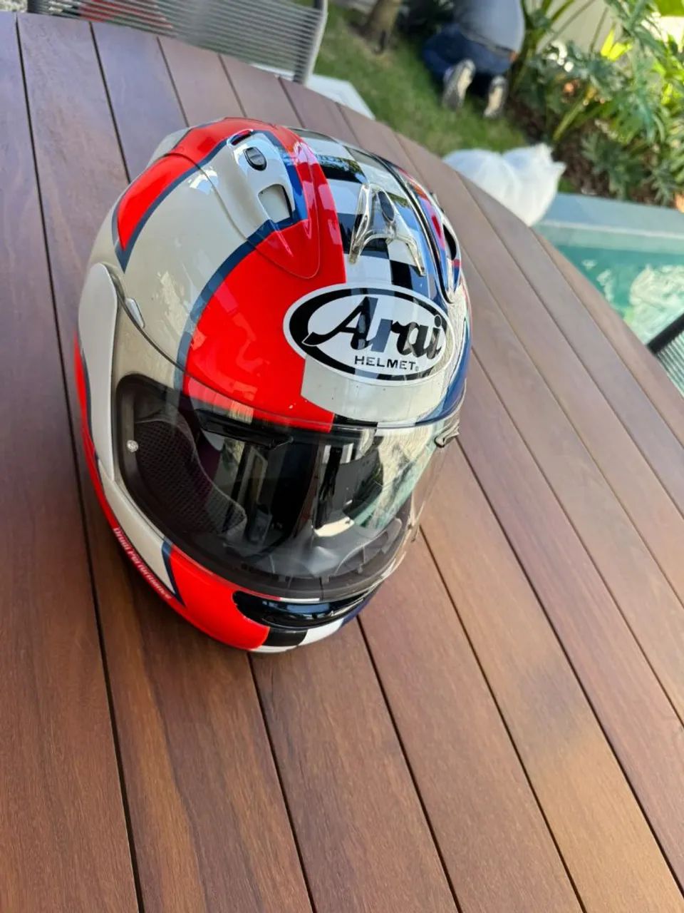 Vendo capacete Arai Rx-7 GP - Foto 4