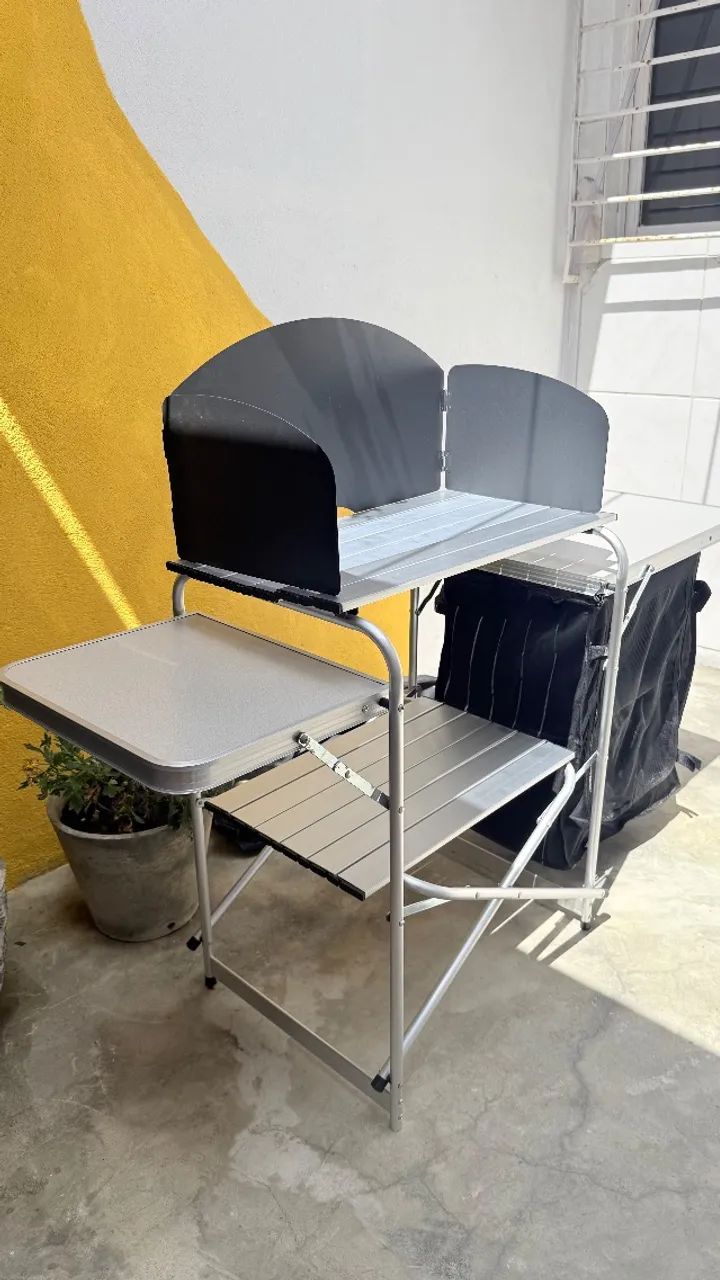 Mesa Armário de Camping Serena NTK - Nova (Nunca Usada!) - Foto 3