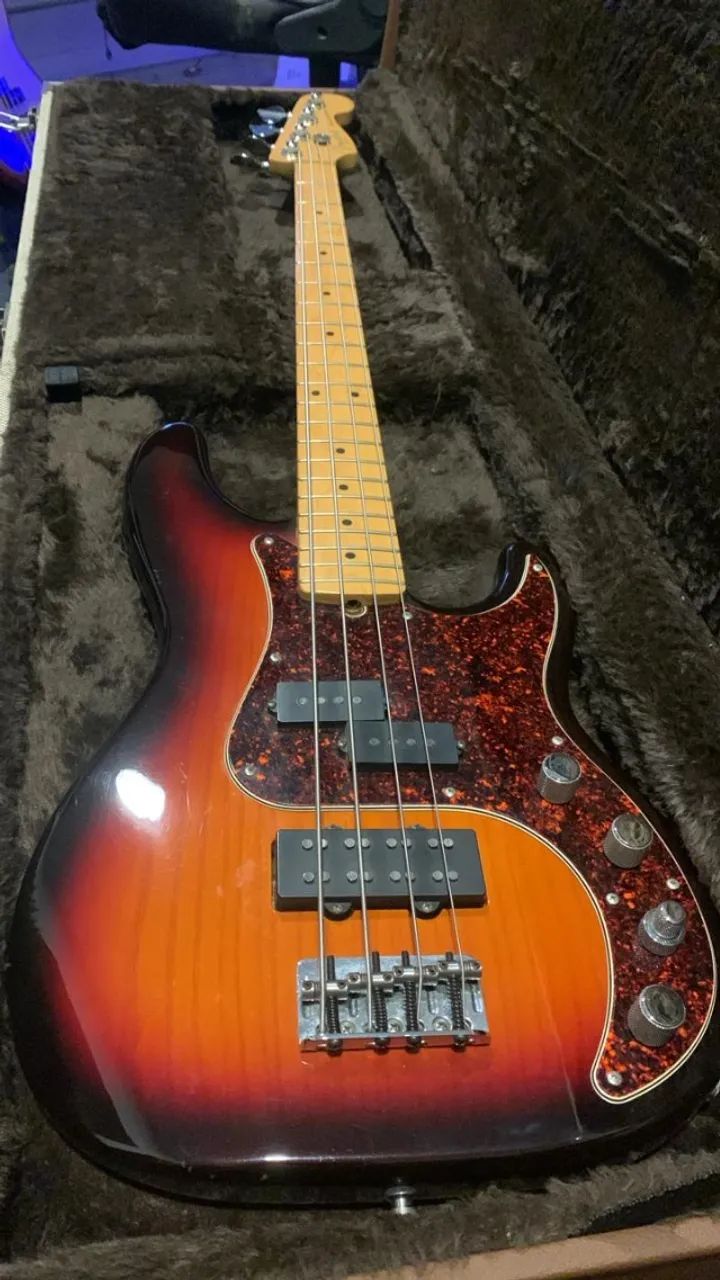 Baixo Fender American Deluxe Style 2007 pré suhr ! - Foto 6