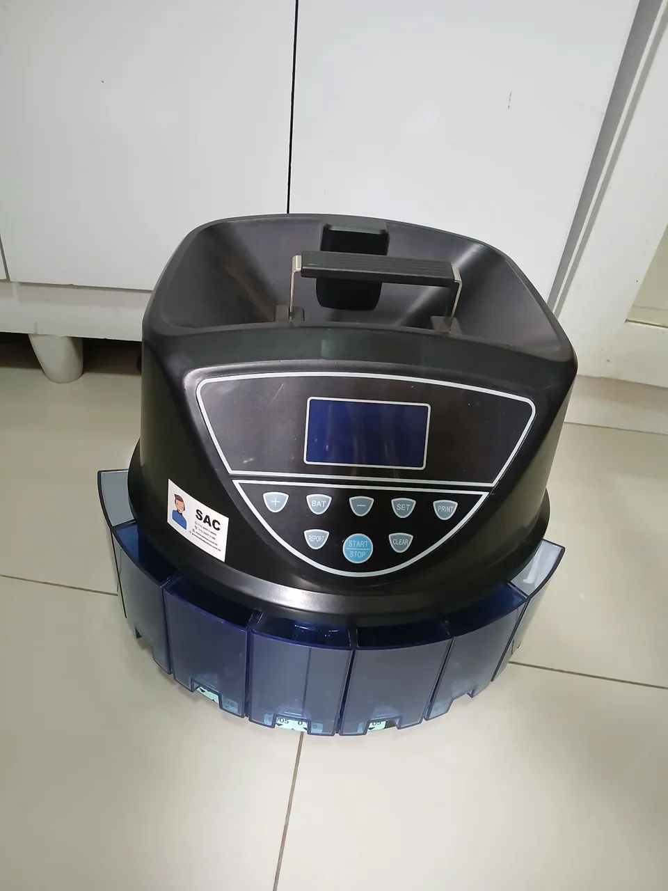 Contador de moedas automático