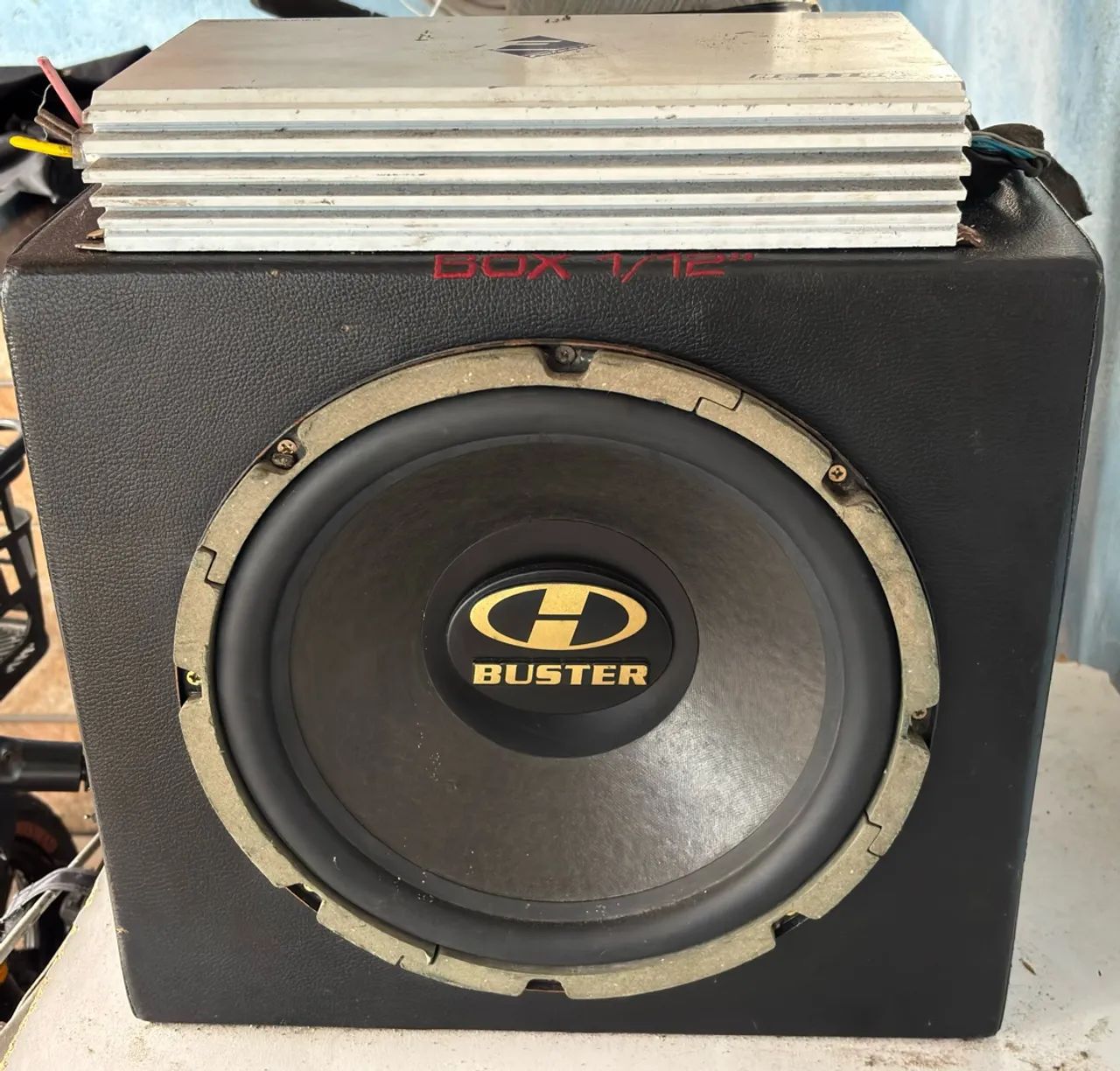 Modulo e sub 12 caixa selada 300rms