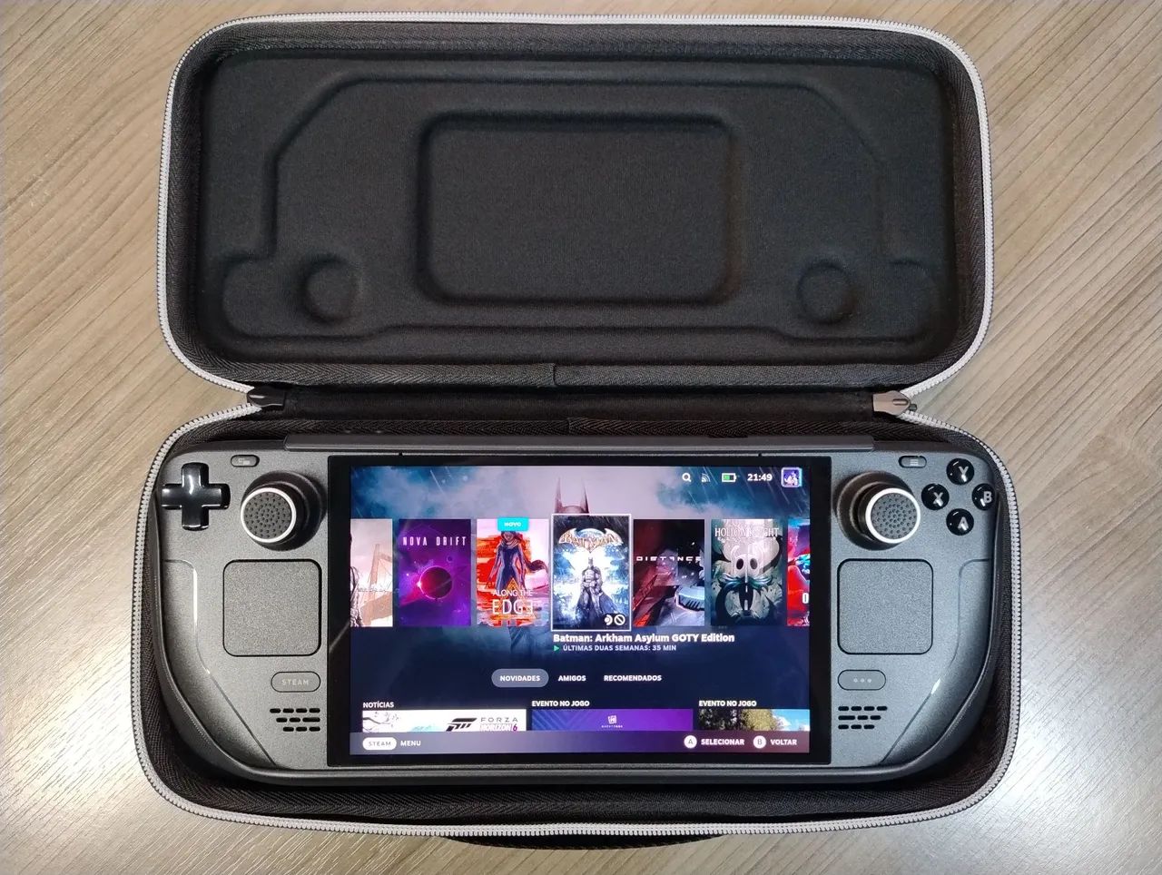 Steam Deck Oled 512gb Com Acessórios Valve - Consoles de Vídeo