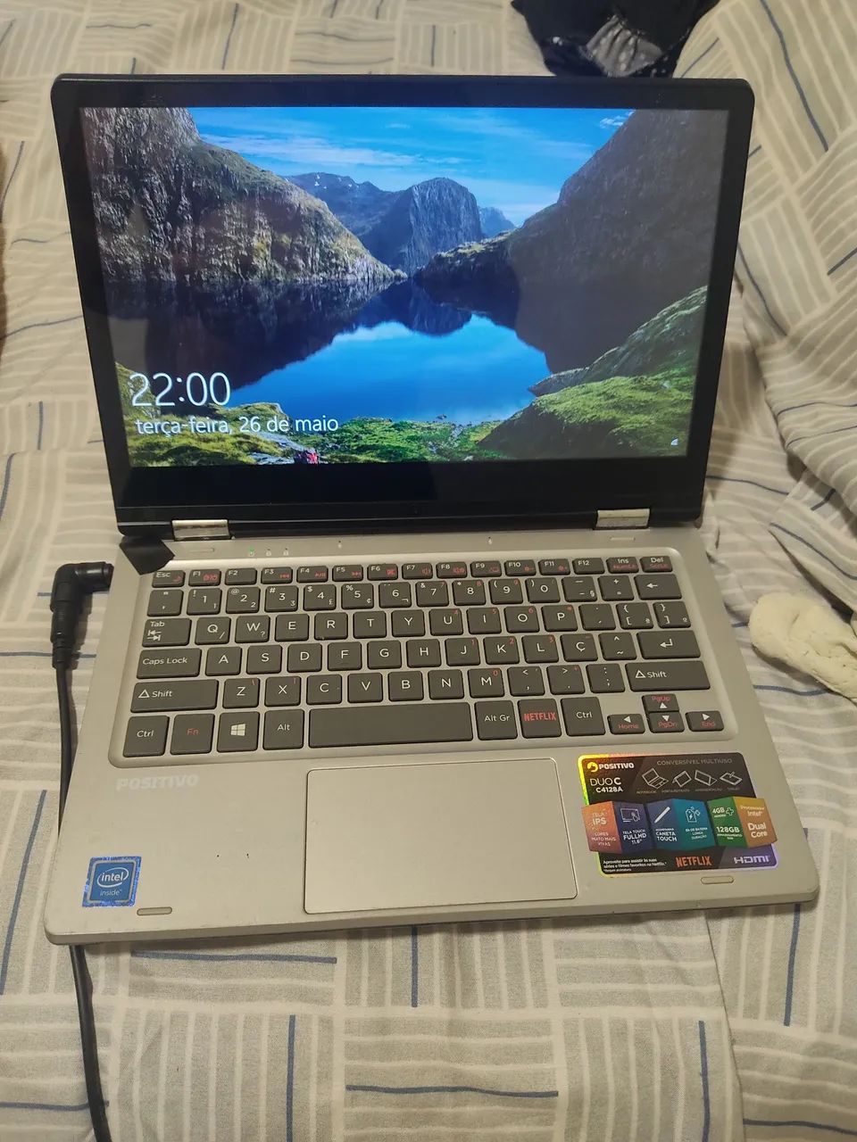 Notebook Conversível multiuso (Positivo) Duo C C4128A