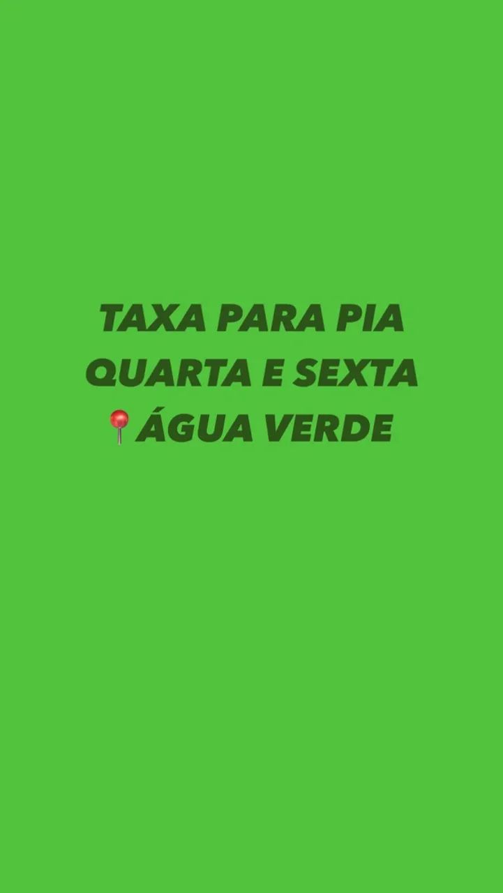 Taxa pia / louça