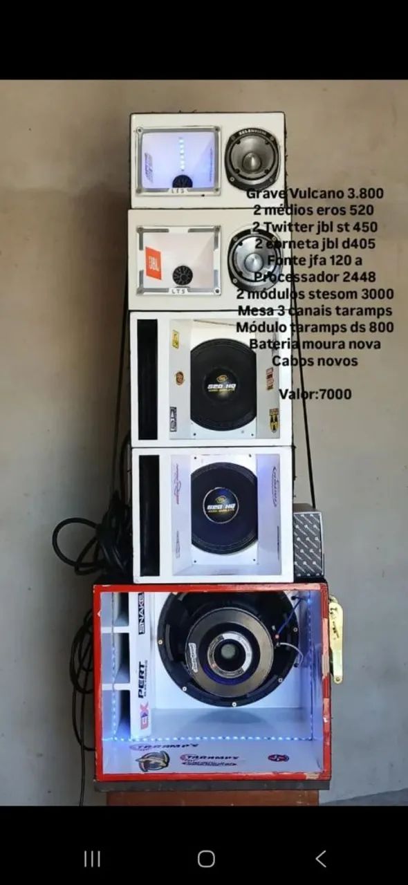Som paredão 