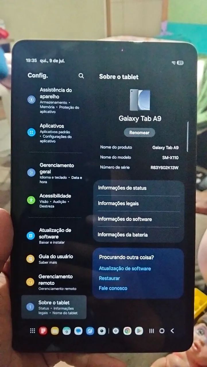 Tablet Samsung A9 - Foto 2