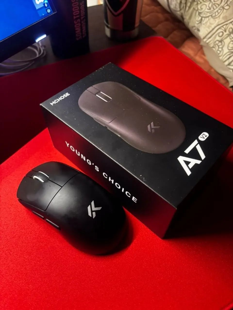 MOUSE GAMER MCHOSE A7 V2  - Foto 2
