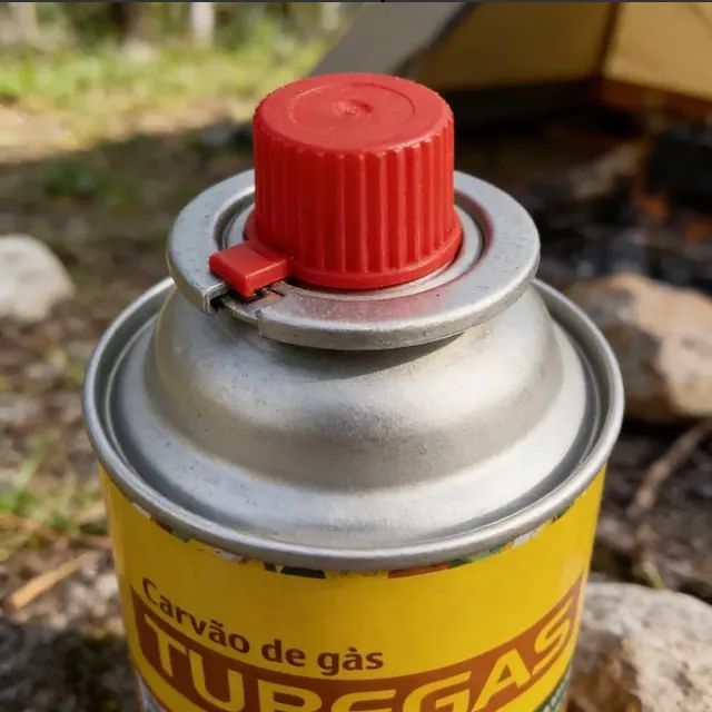 Kit Refil Guepardo 227g Para Fogareiro Camping Nautika Tube - Foto 2