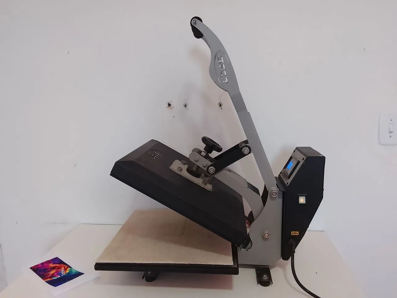 Vendo prensa térmica plana - Foto 4