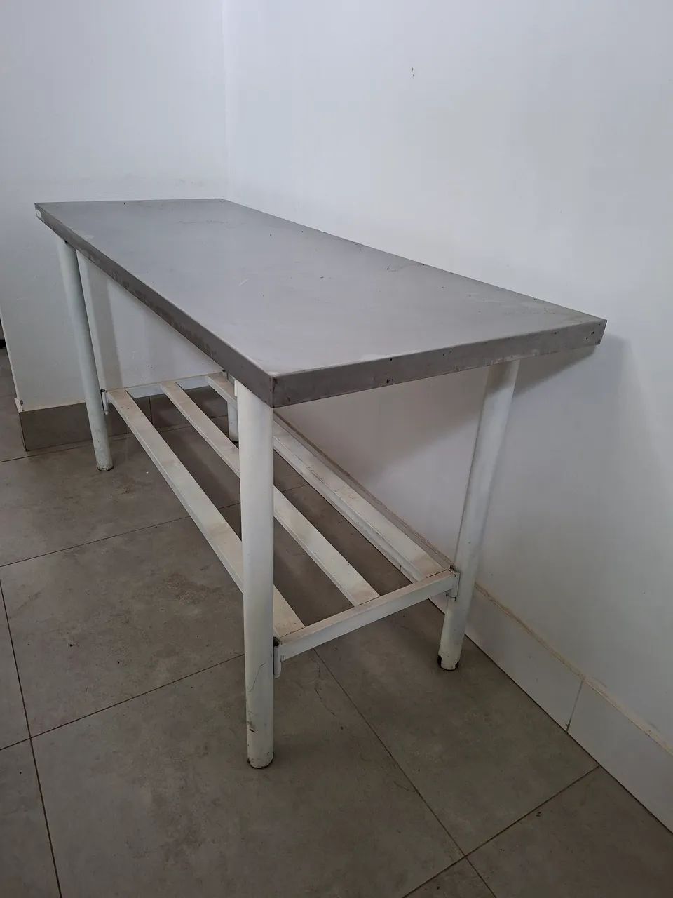 Mesa  - Tampo de Inox - Foto 2