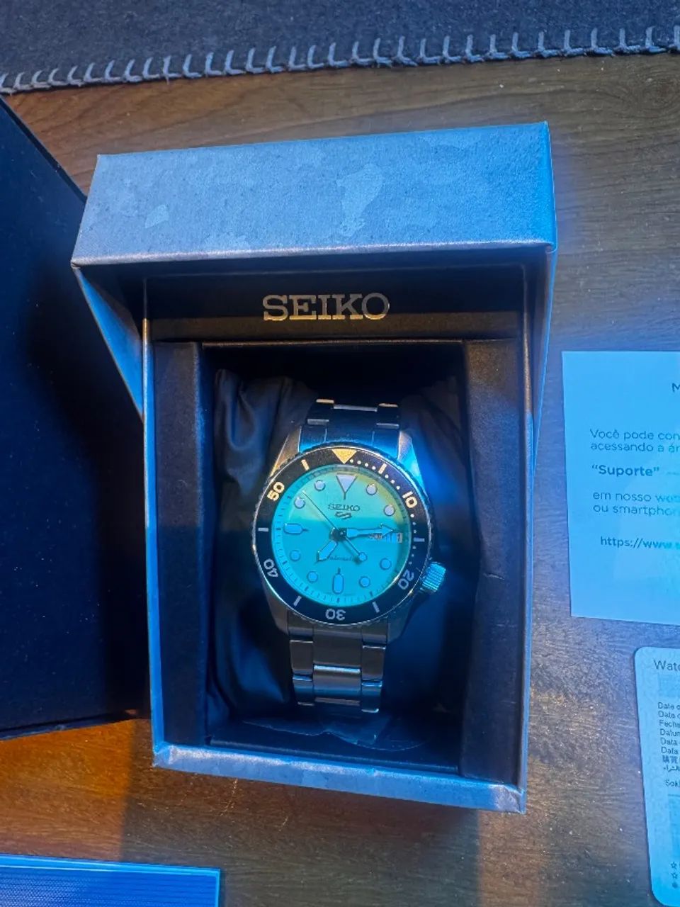 Seiko Reduced SRPK33K1 - Azul - Foto 2