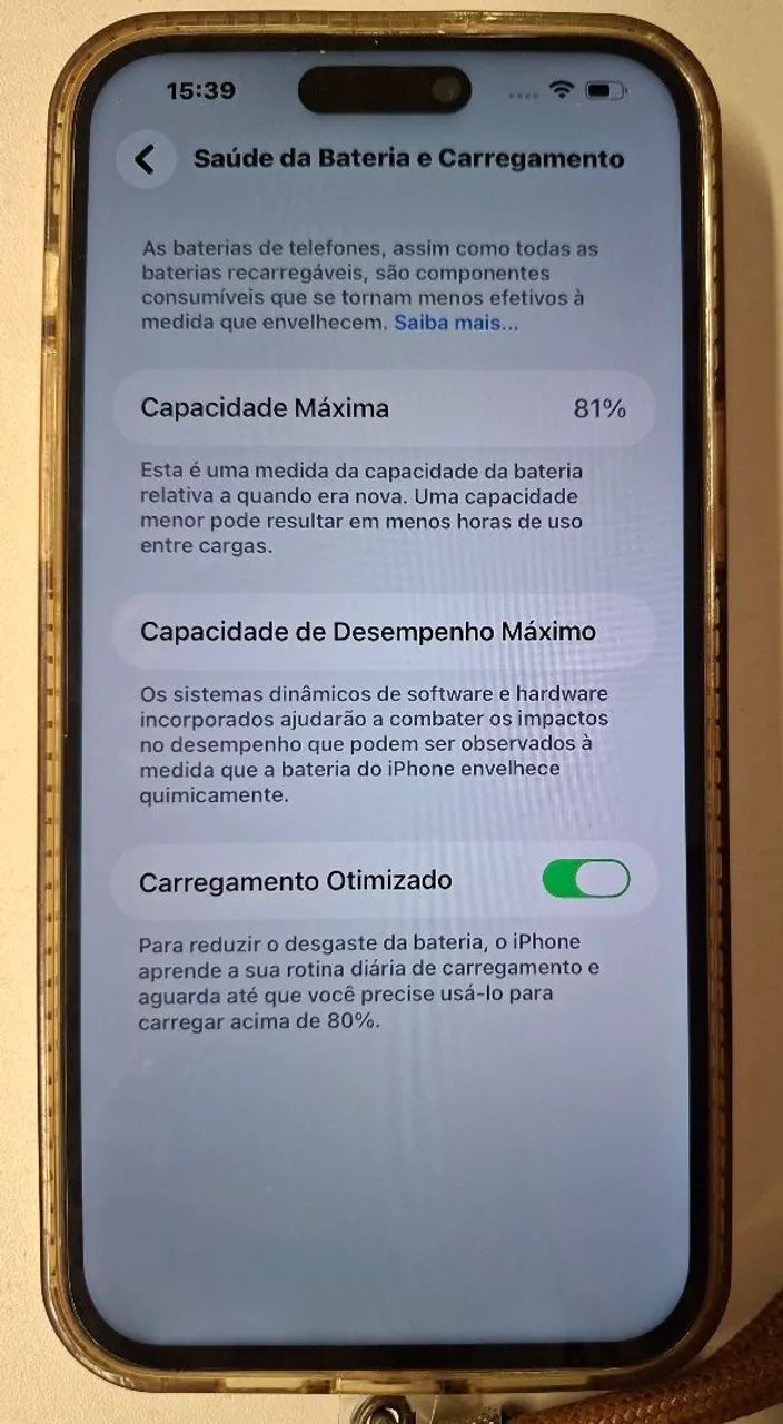 IMPECÁVEL - IPHONE 14 PRO MAX 256 GB BRANCO (SILVER) - Foto 2