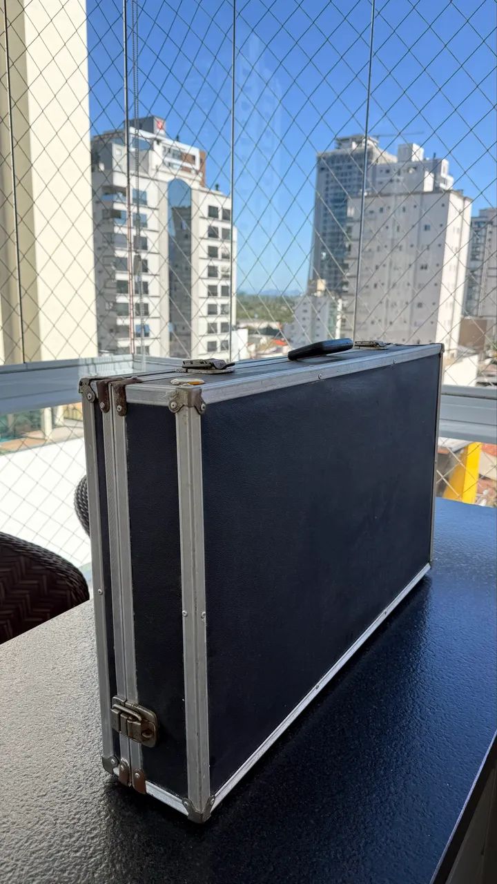 Hard case maleta grande com espuma para molde  - Foto 2