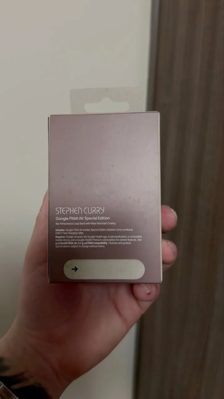 Google Fitbit Air Stephen Curry Special Edition - Lacrado  - Foto 4