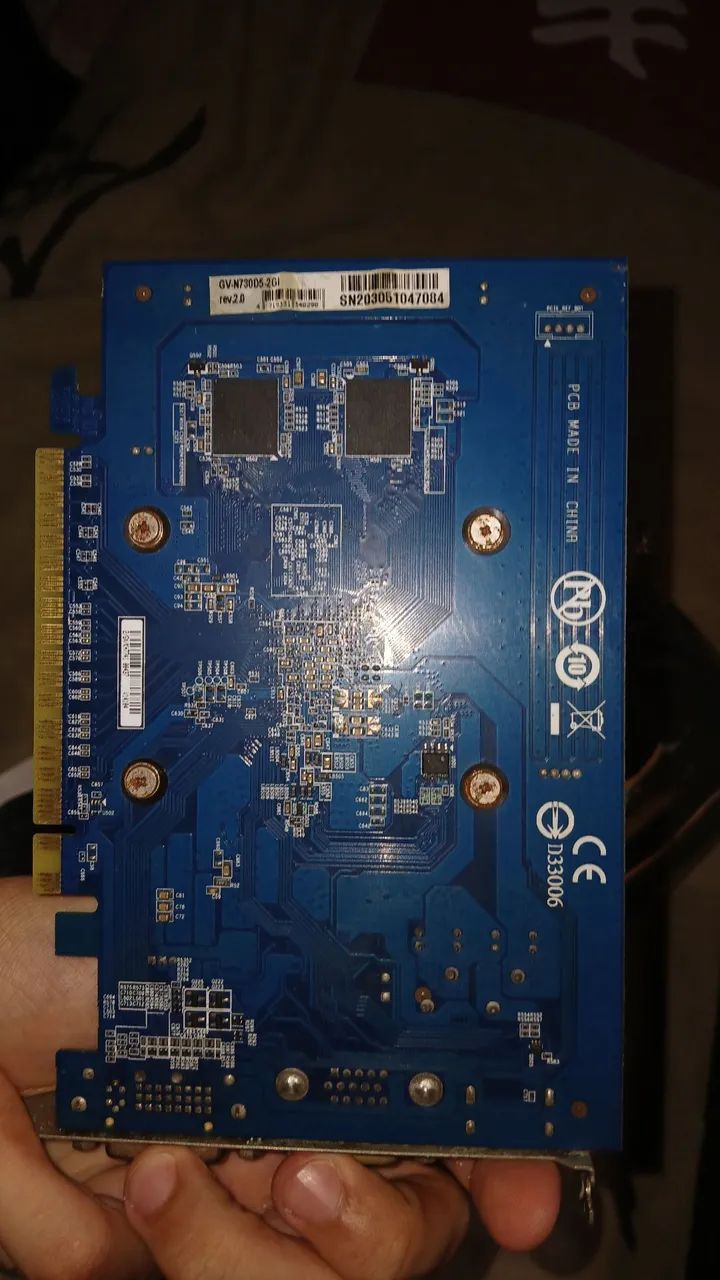 GT 730 2GB Gigabyte ? COM CAIXA, CD E MANUAL - Foto 2