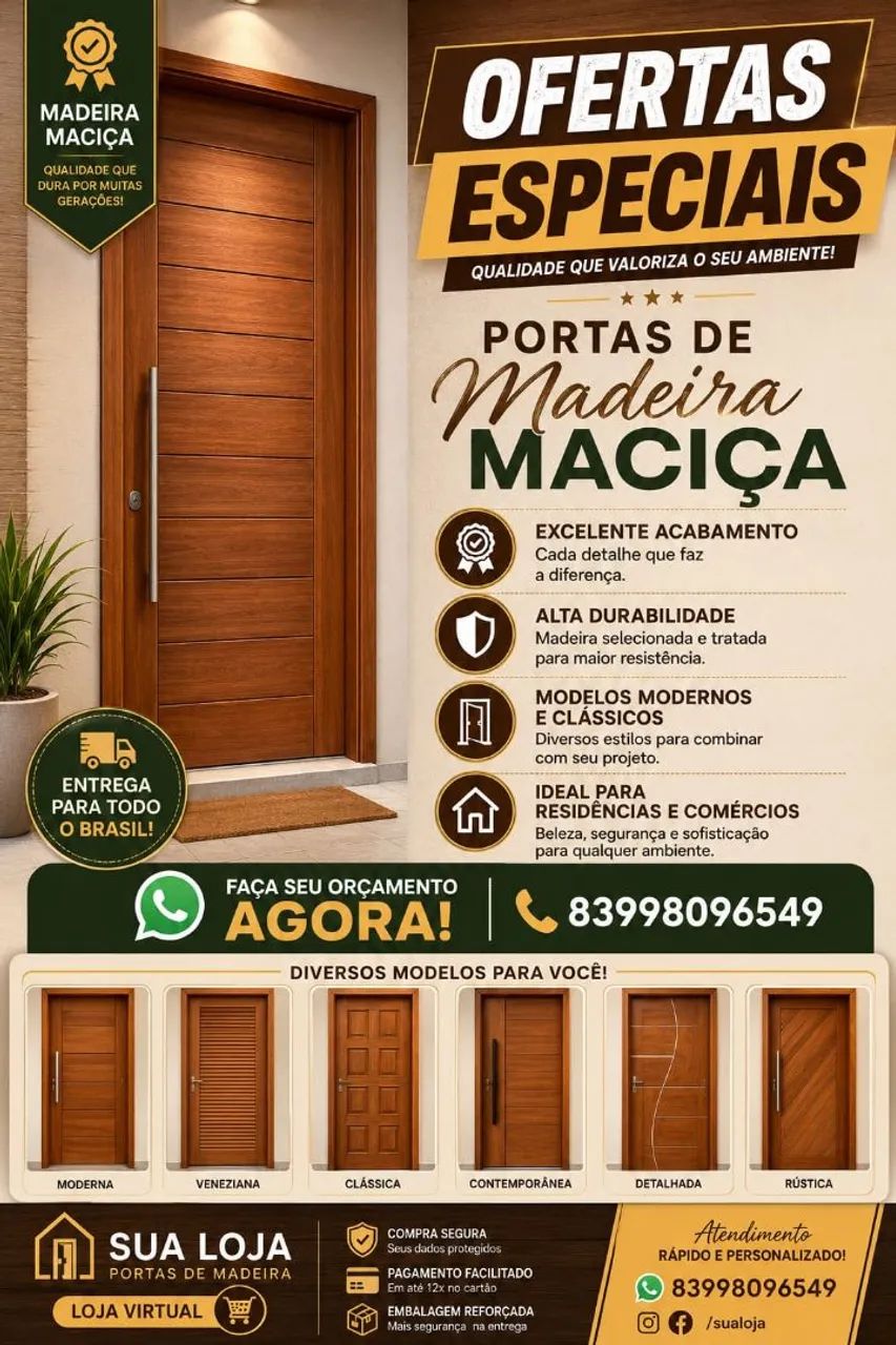 Portas, forras e janelas