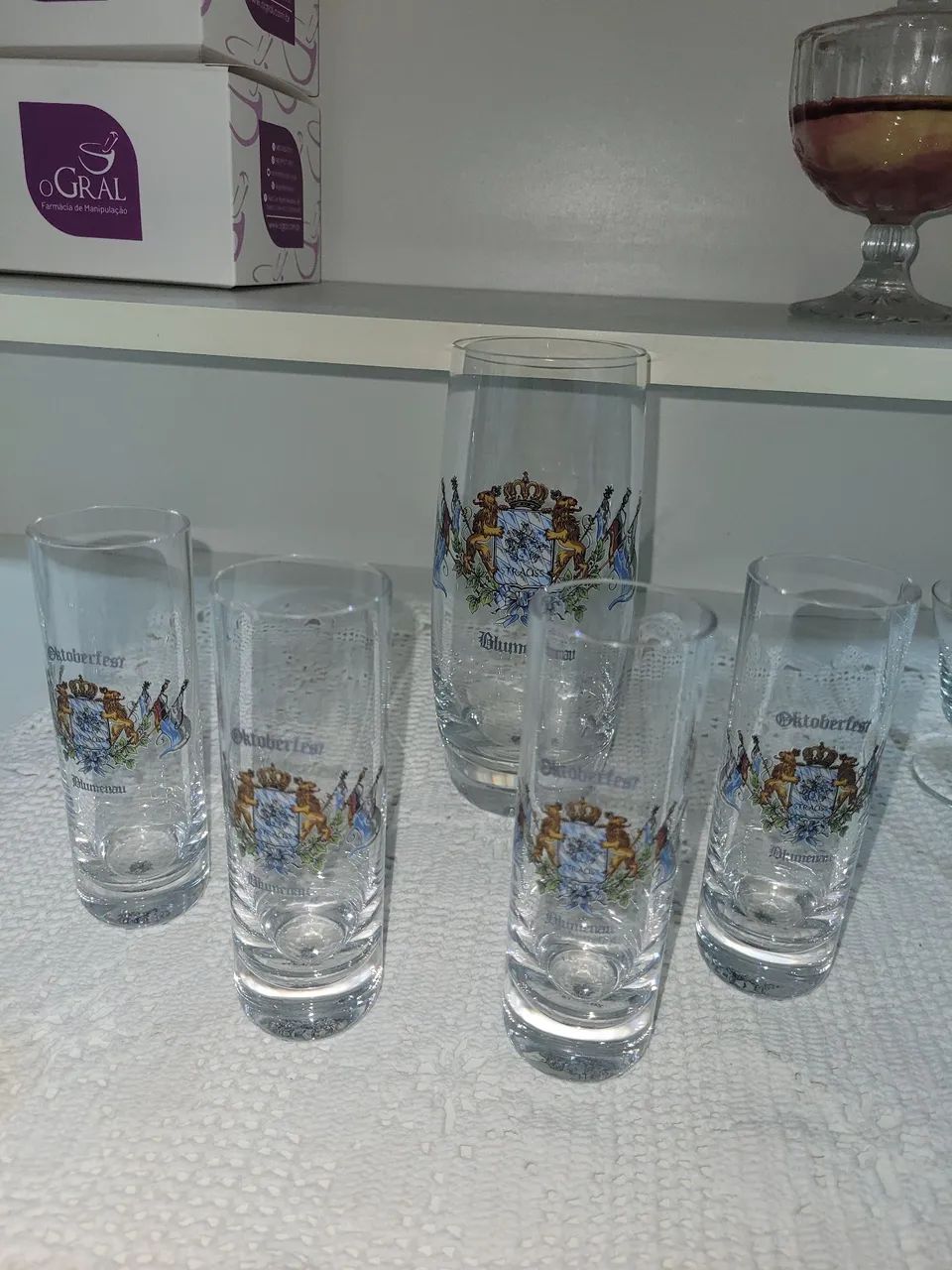 Conjunto taças e copo oktoberfest