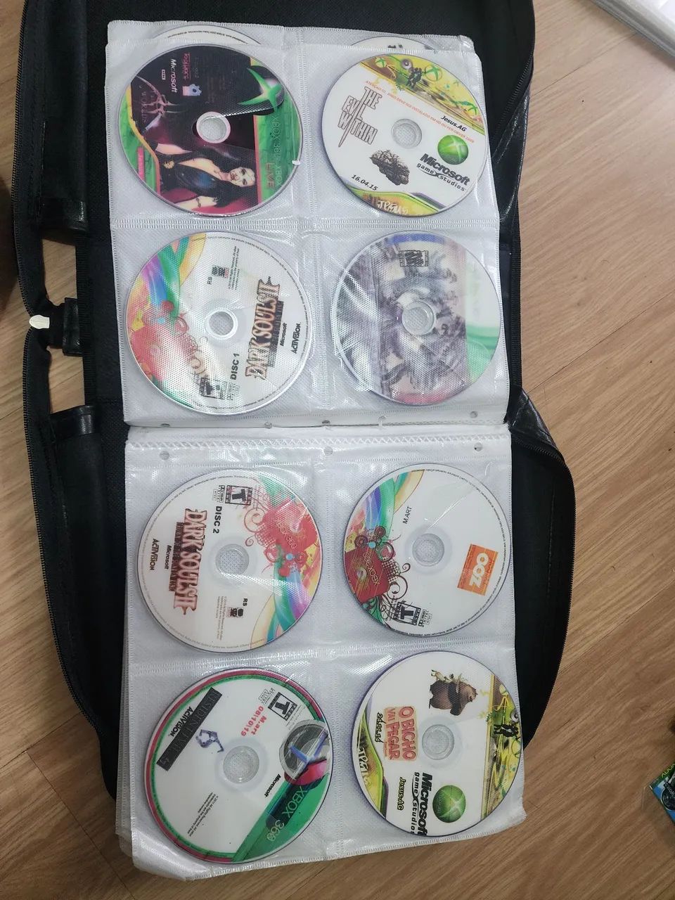 Pasta com 69 jogos de XBOX360 - Foto 5
