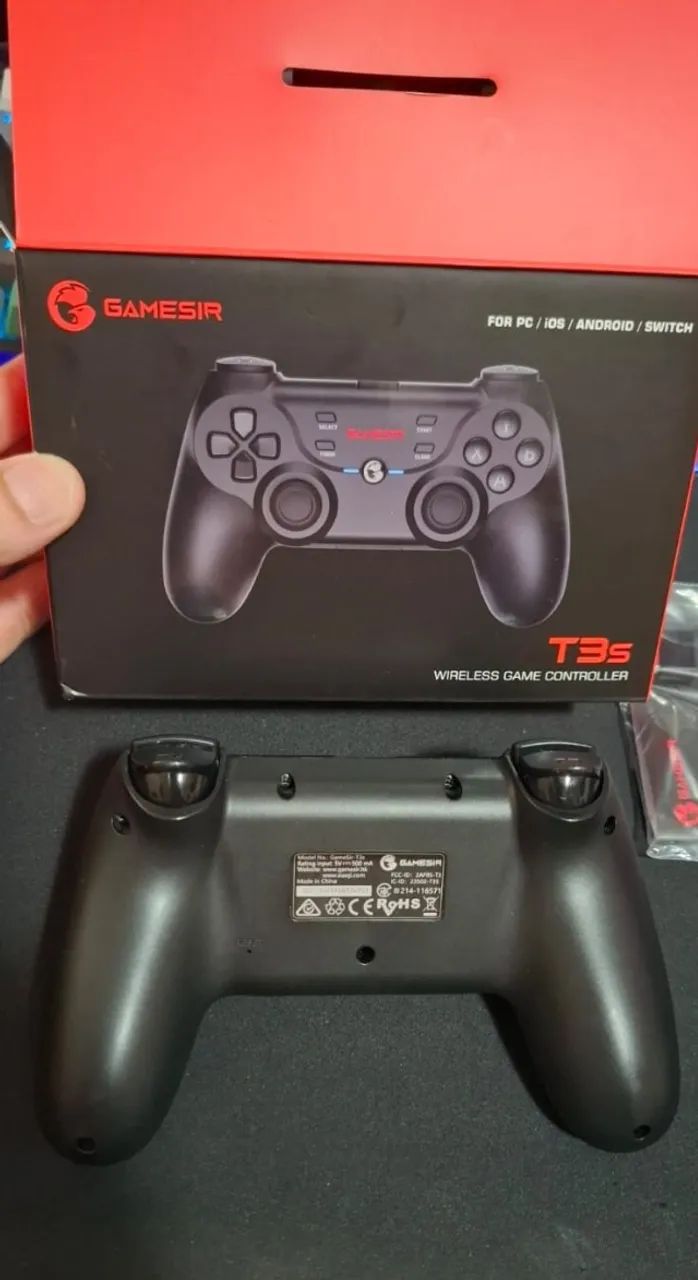 Controle gamer bluetooth gamesir t3s  - Foto 3