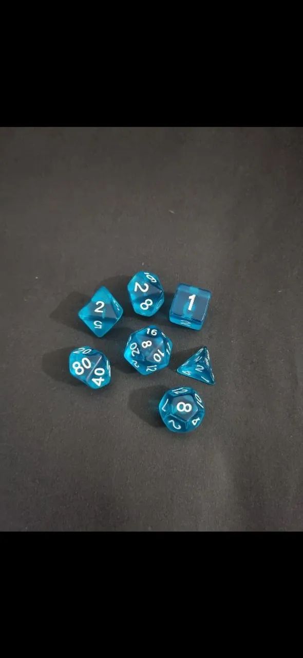 Kit dados RPG 