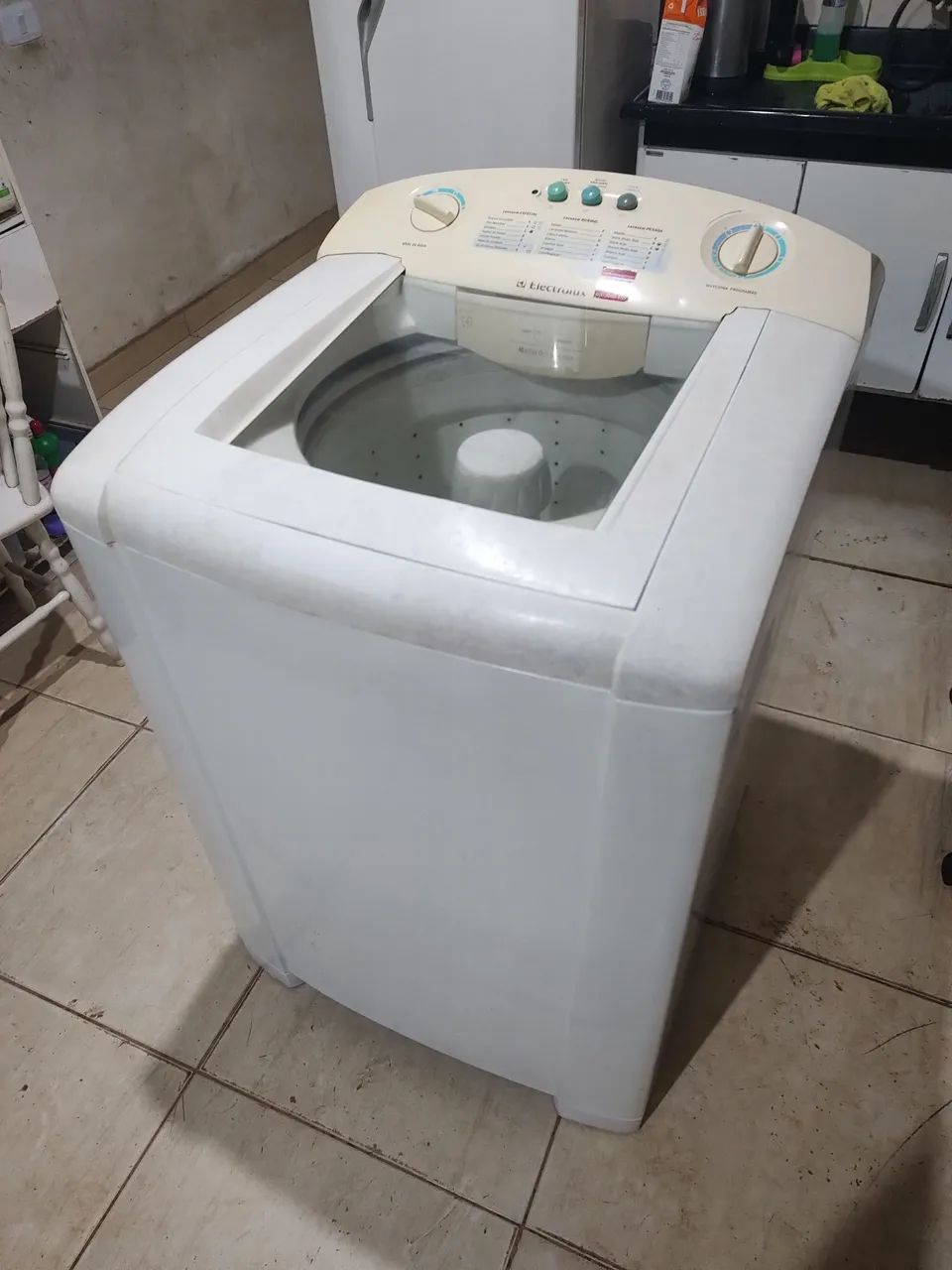 Máquina Electrolux 12kg  pego a sua com defeito como parte de pagamento