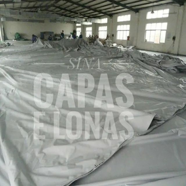 Lona Prata 300 micras - Sob medida - Foto 2