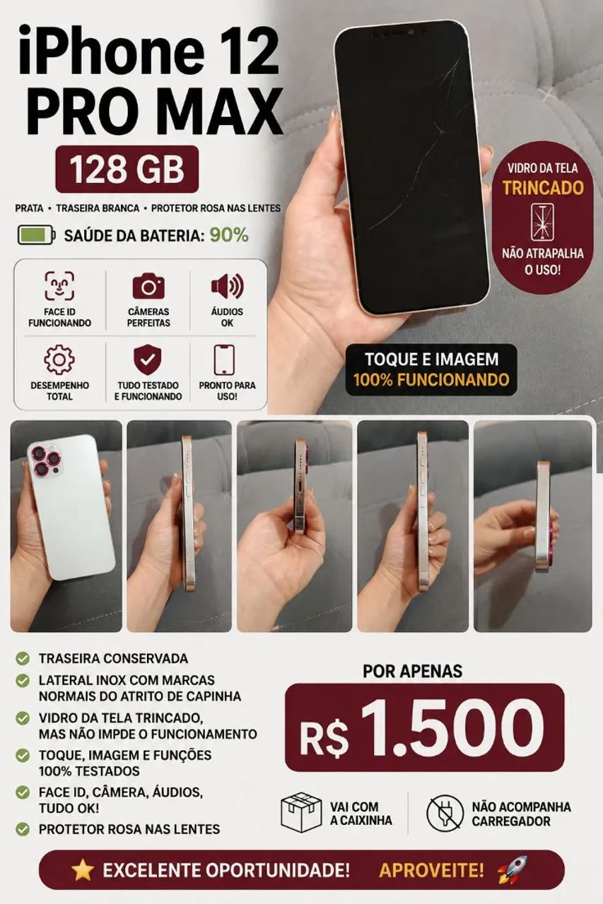 ? iPhone 12 Pro Max - 128 GB