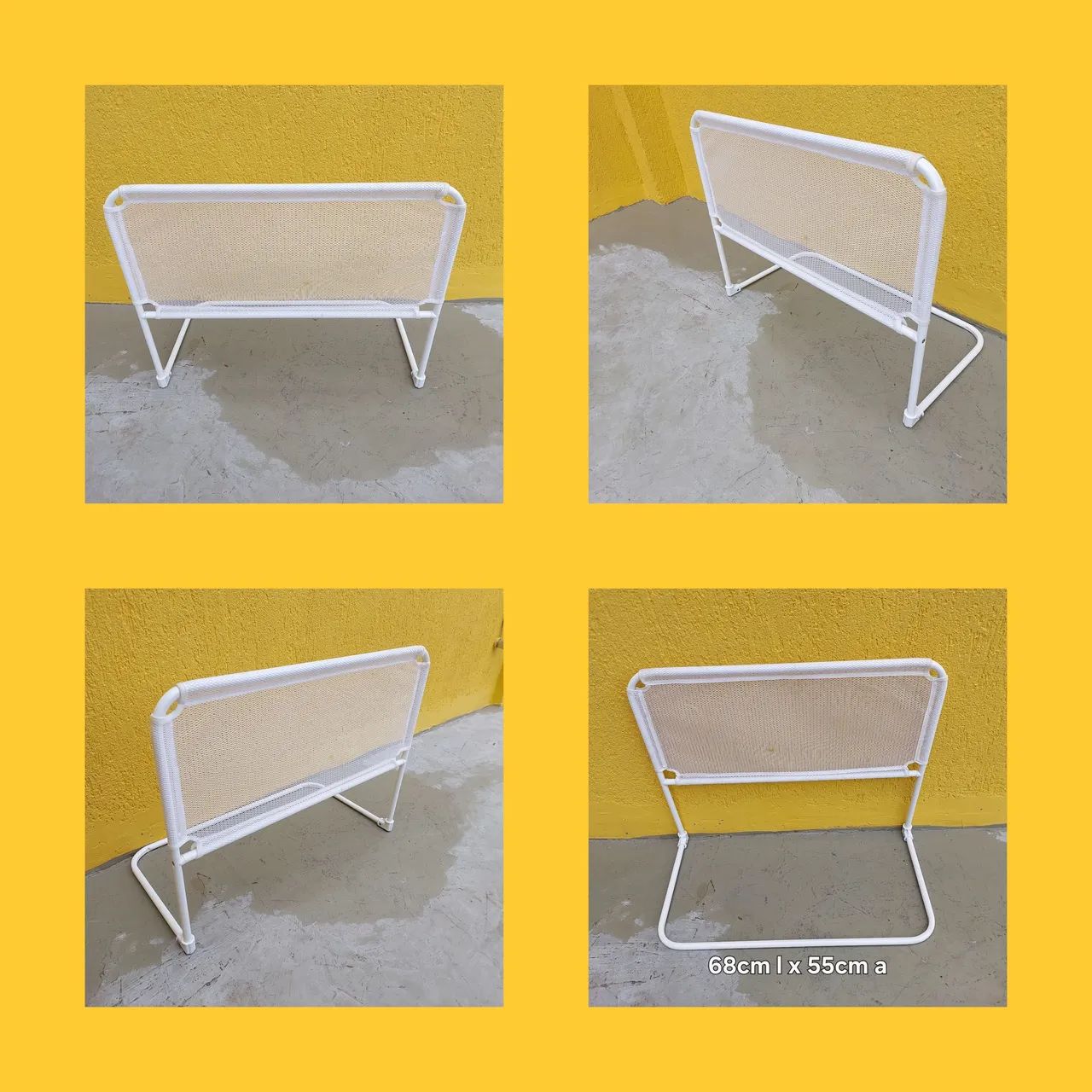 Grade proteção para cama 68cm
