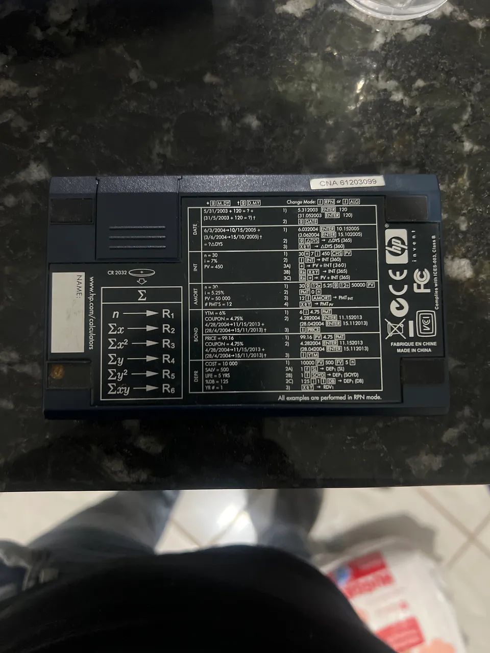 Calculadora HP 12c - Foto 2
