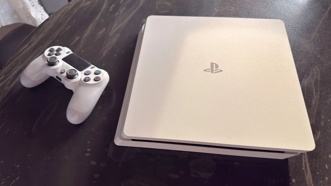 Ps4 Slim Branco - Foto 2