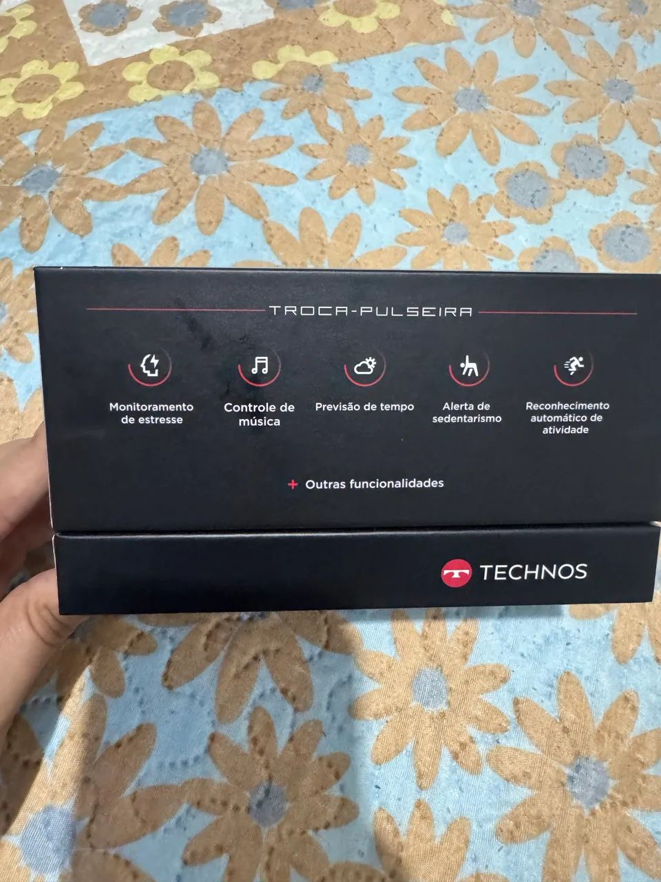 Relógio tecnos digital 