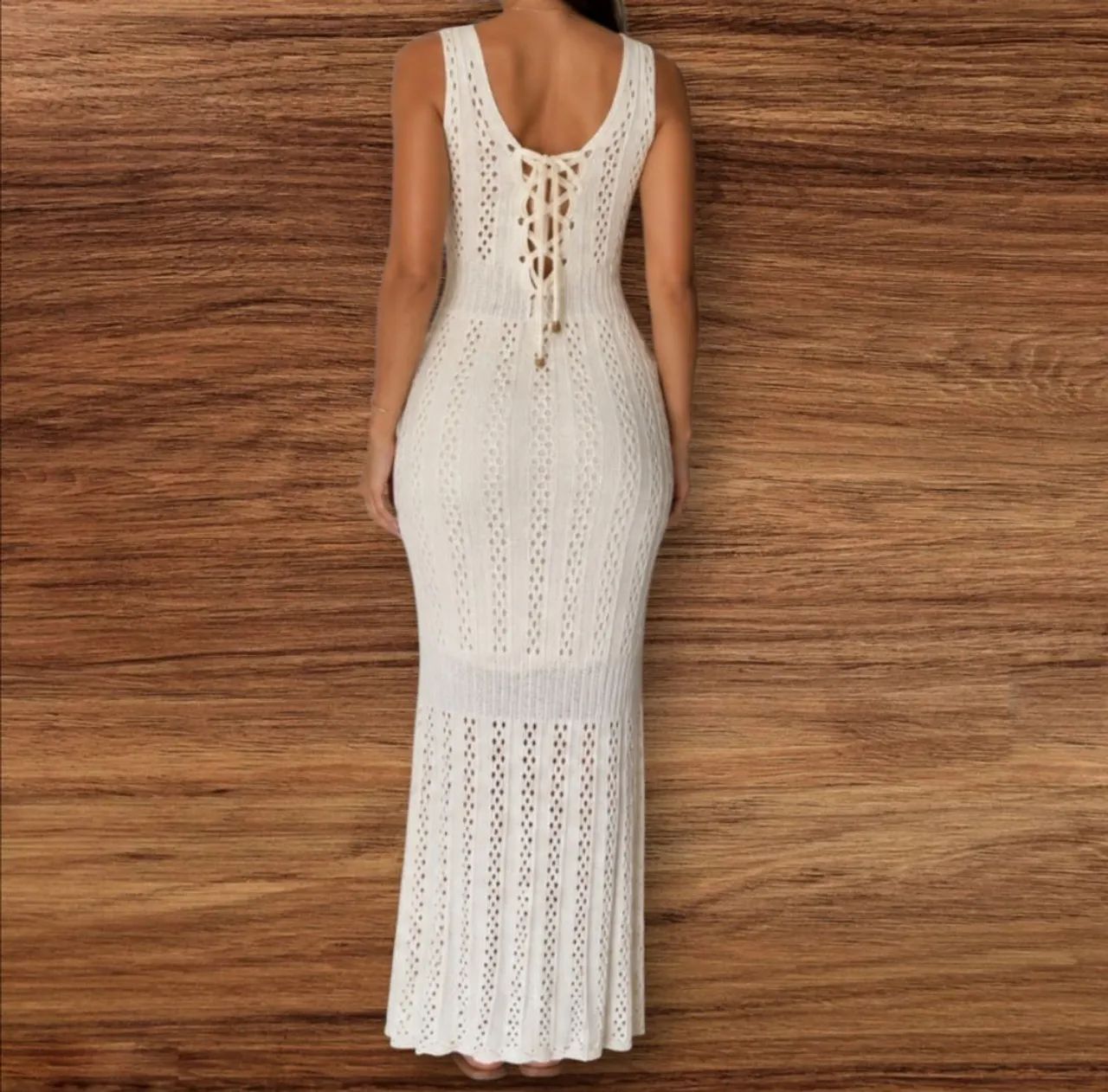 Vestido farm em tricô P - Foto 2