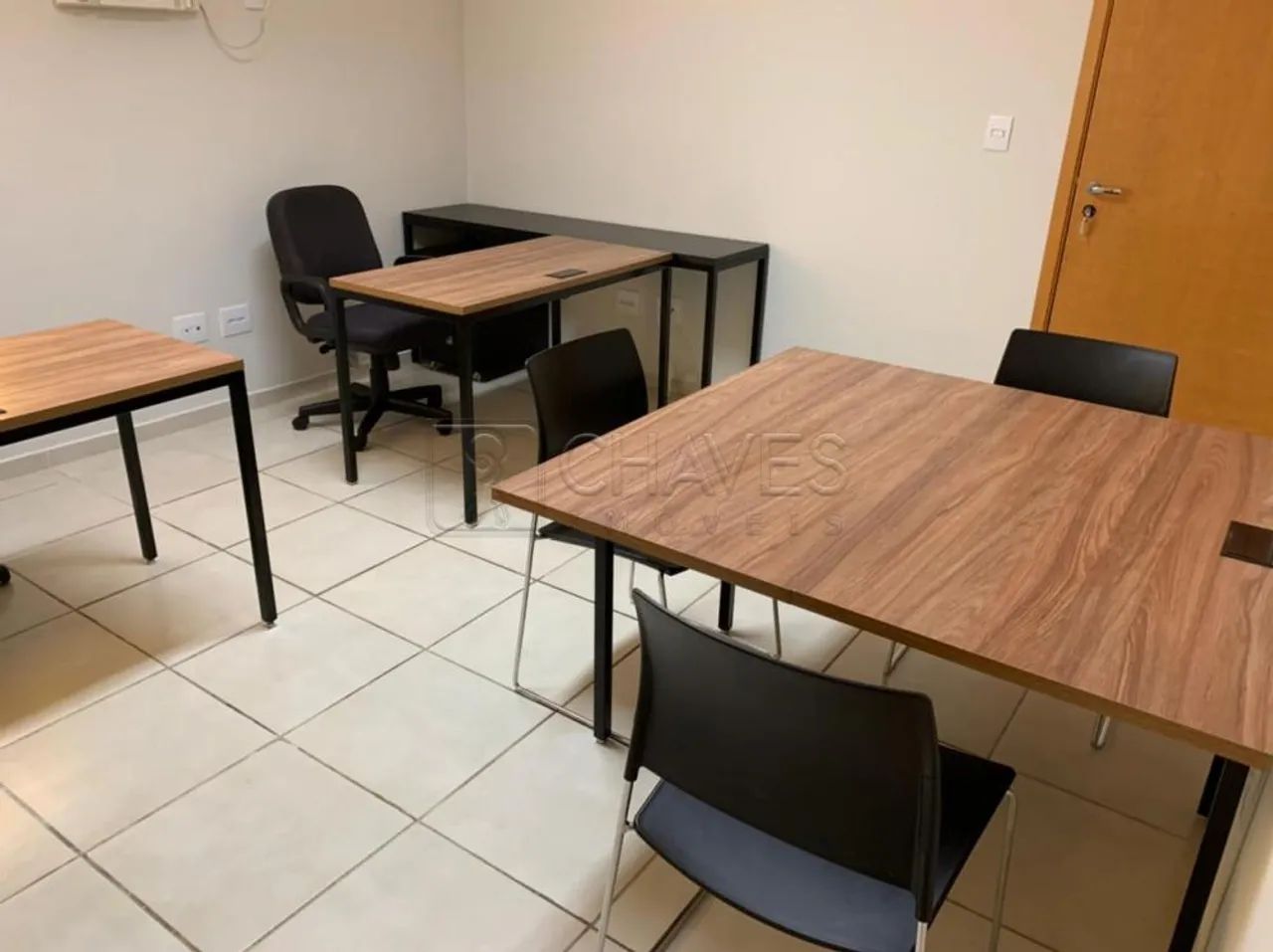 Sala comercial mobiliada para alugar no Edifício Gold V Business, 22,11 m², bairro Nova Ri - Foto 4