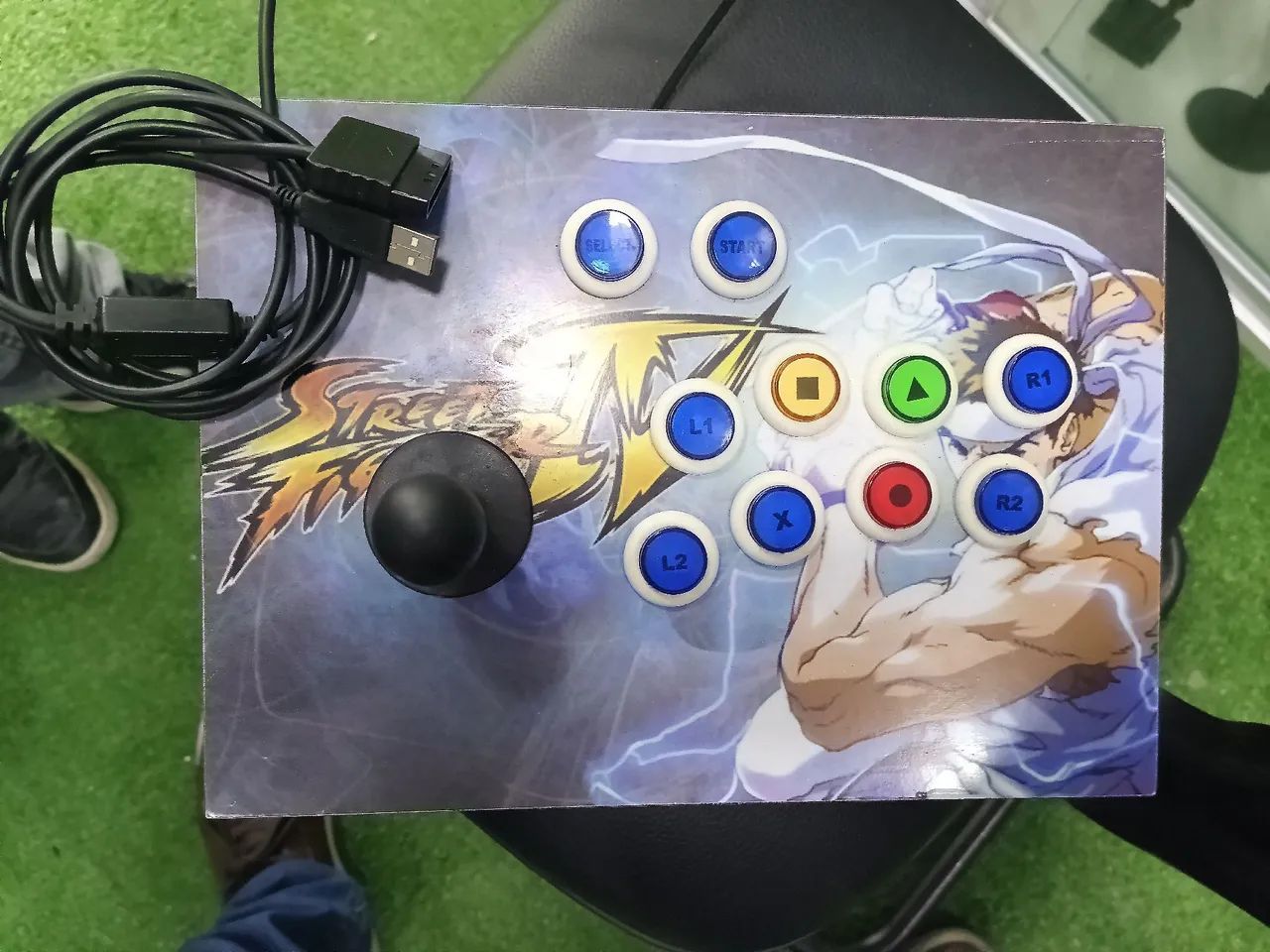 Controle arcade para PlayStation 2 - Foto 2