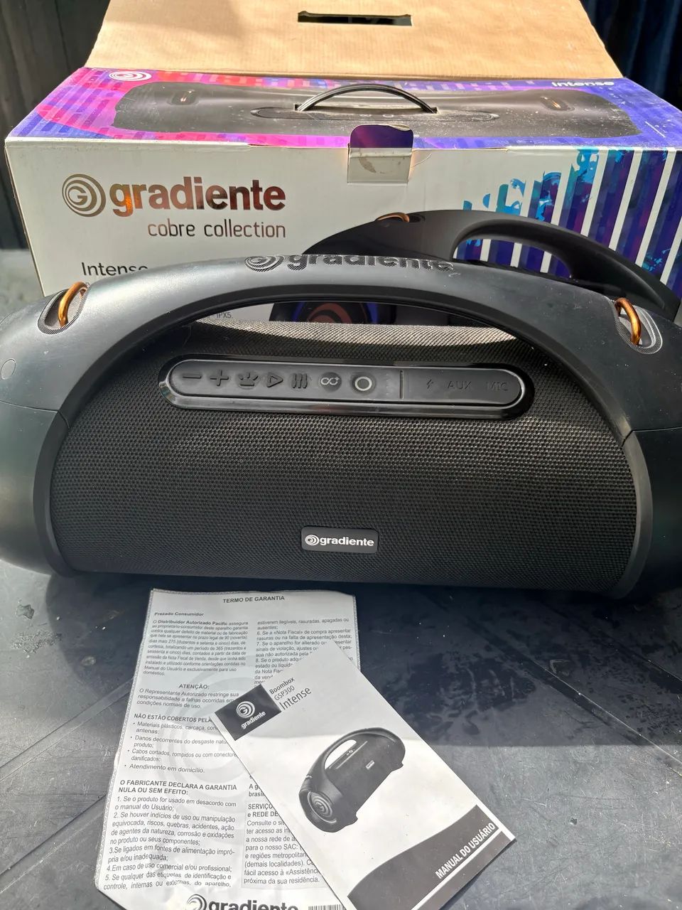 CAIXA BOOMBOX GRADIENTE  - Foto 4