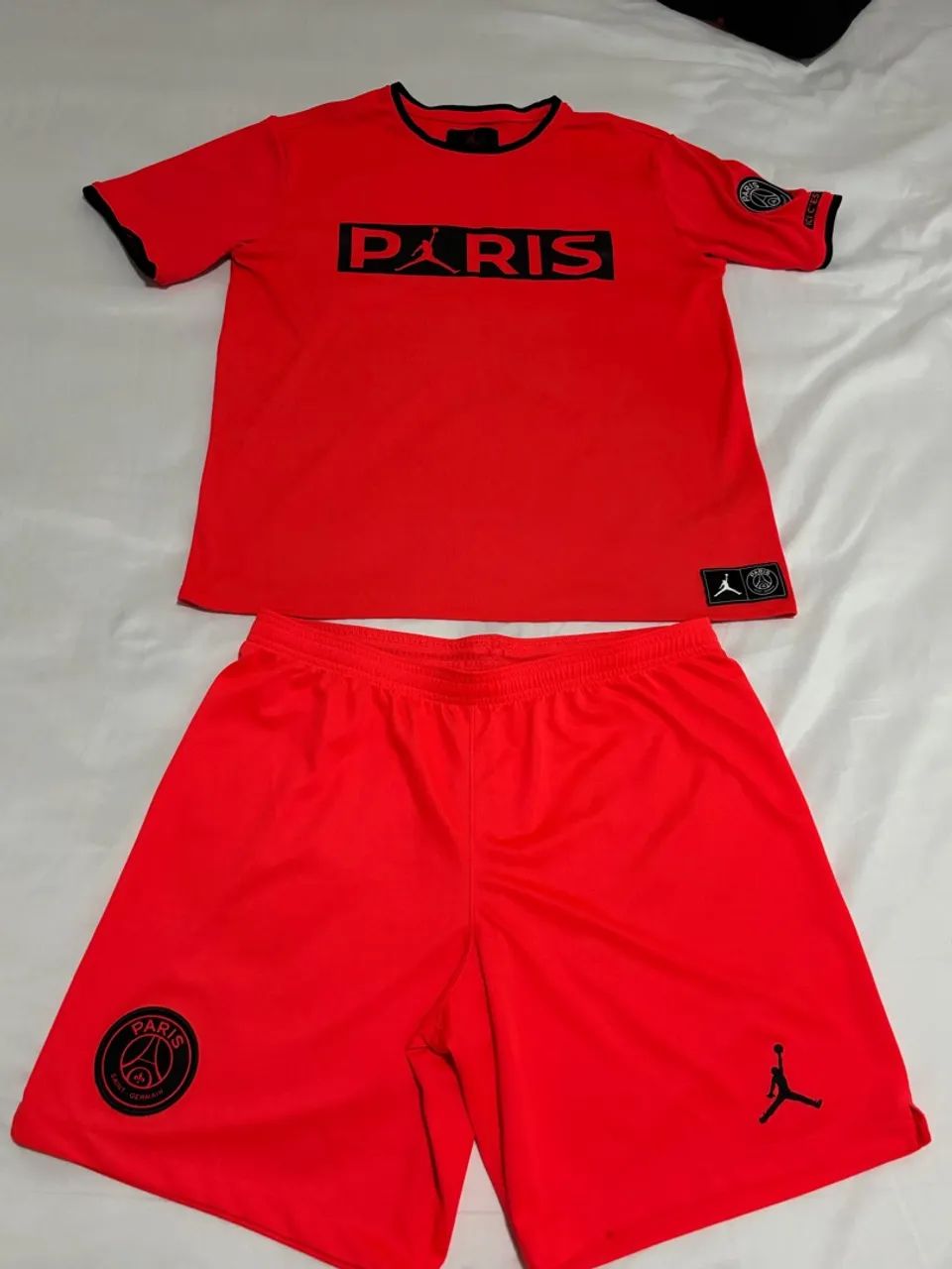 Kit camisa e short PSG originais