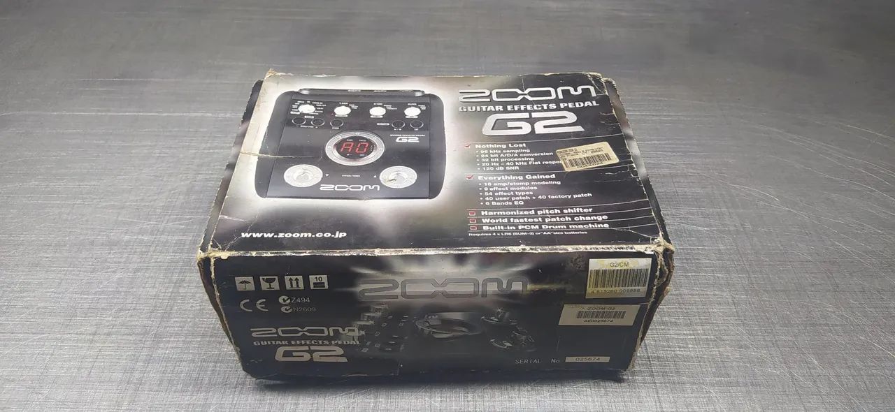 Pedaleira Zoom G2 completa - Foto 3