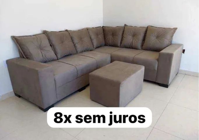 Sofa novo entrego(varias cores) 