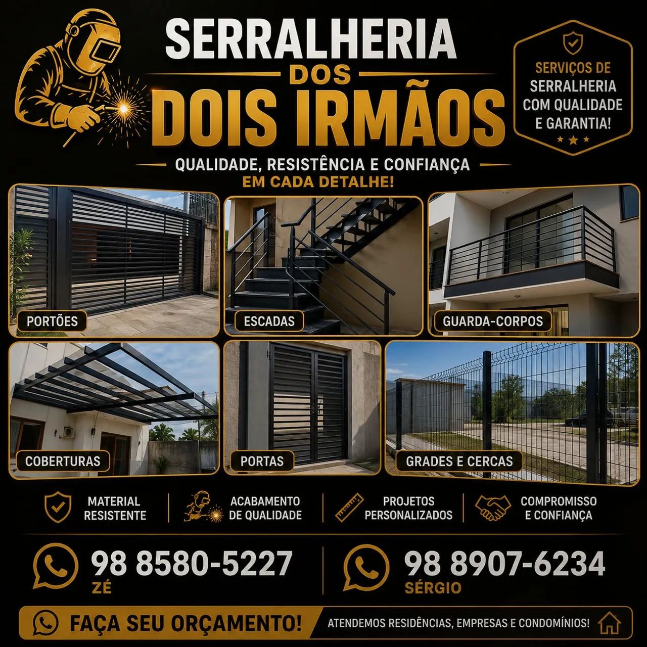 SERRALHEIRO (Serralheria dois irmãos)