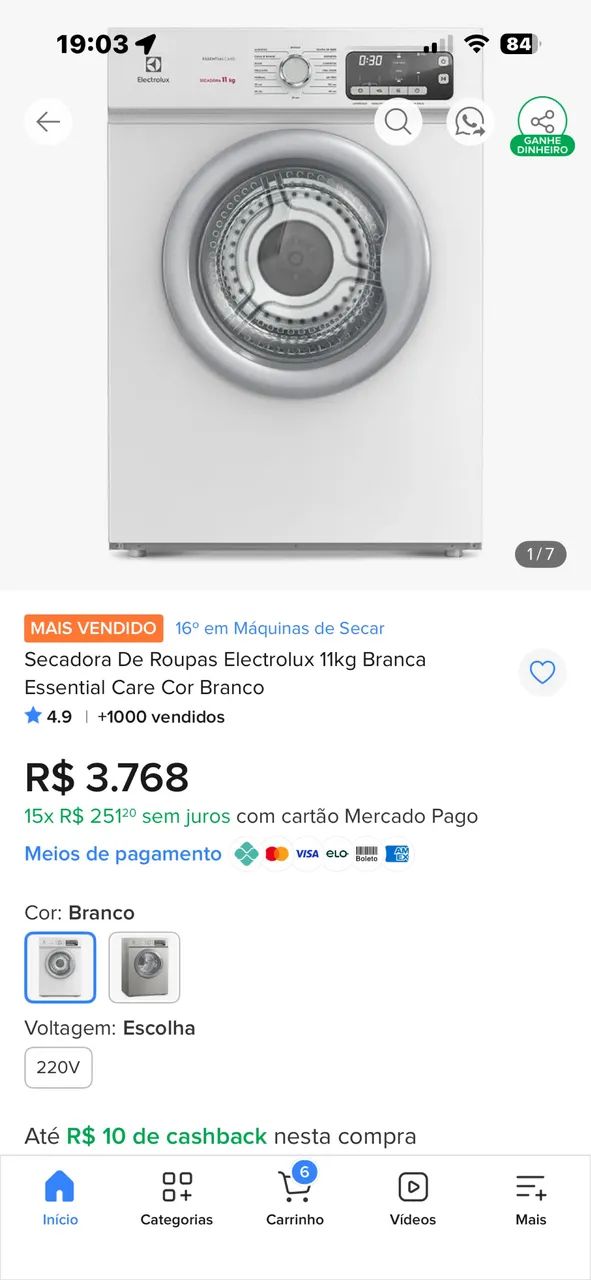 Secadora de roupa - Foto 2