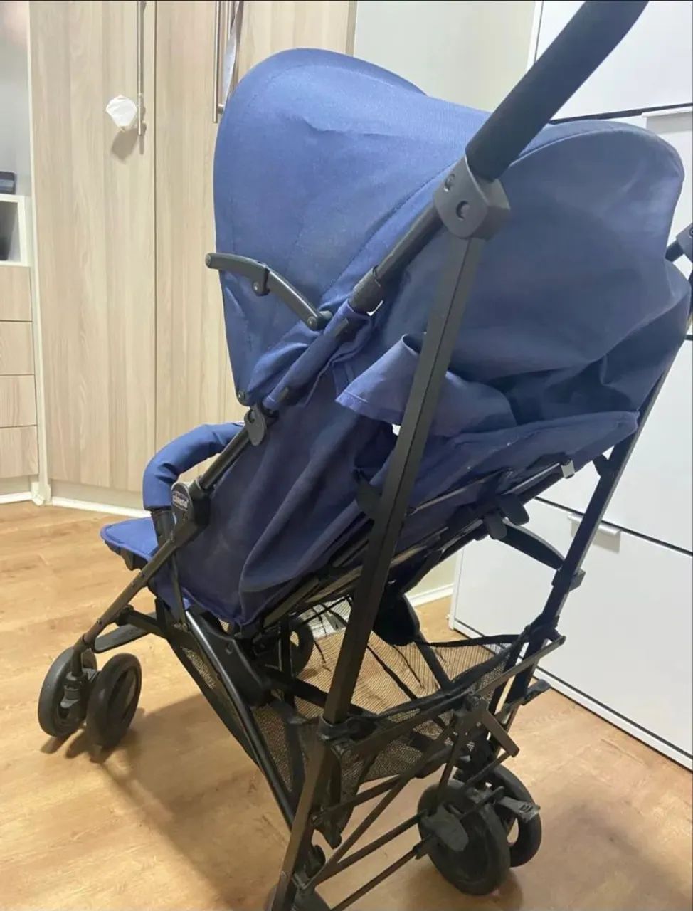 Carrinho Chicco London - azul  - Foto 4