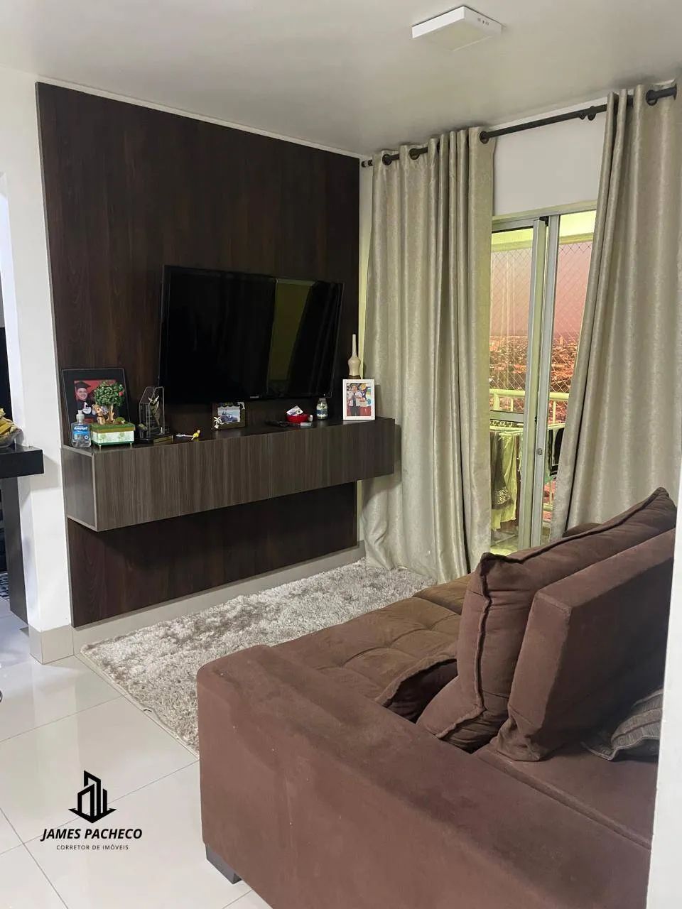 Apartamento de 3 Quartos sendo 1 Suíte - Salas amplas e Varanda - Foto 4
