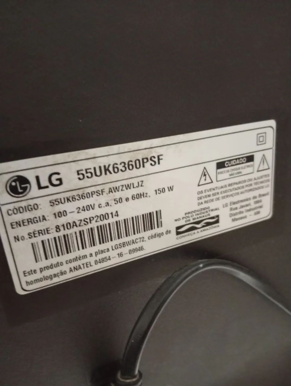 TV LG SMART LED 4K ultra 55 Polegadas  - Foto 4