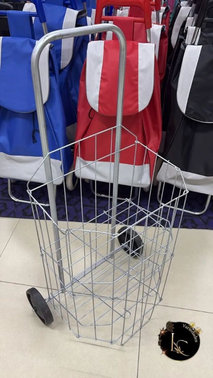 CARRINHO DE FEIRA EM FERRO  - Foto 3