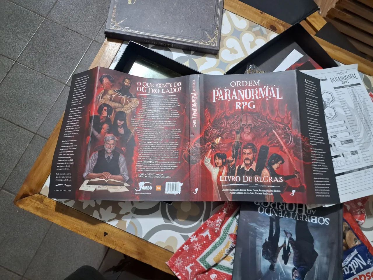 Box Ordem Paranormal RPG LUXO - Foto 4