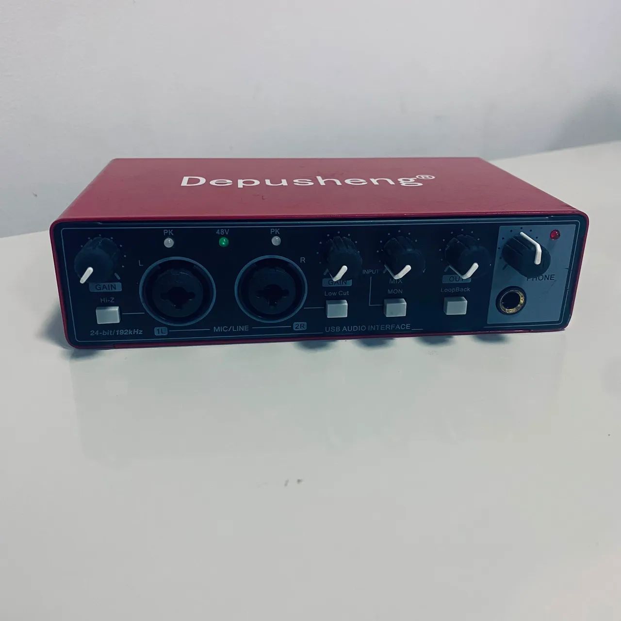 Interface de áudio 2ch Sabor FOCUSRITE 