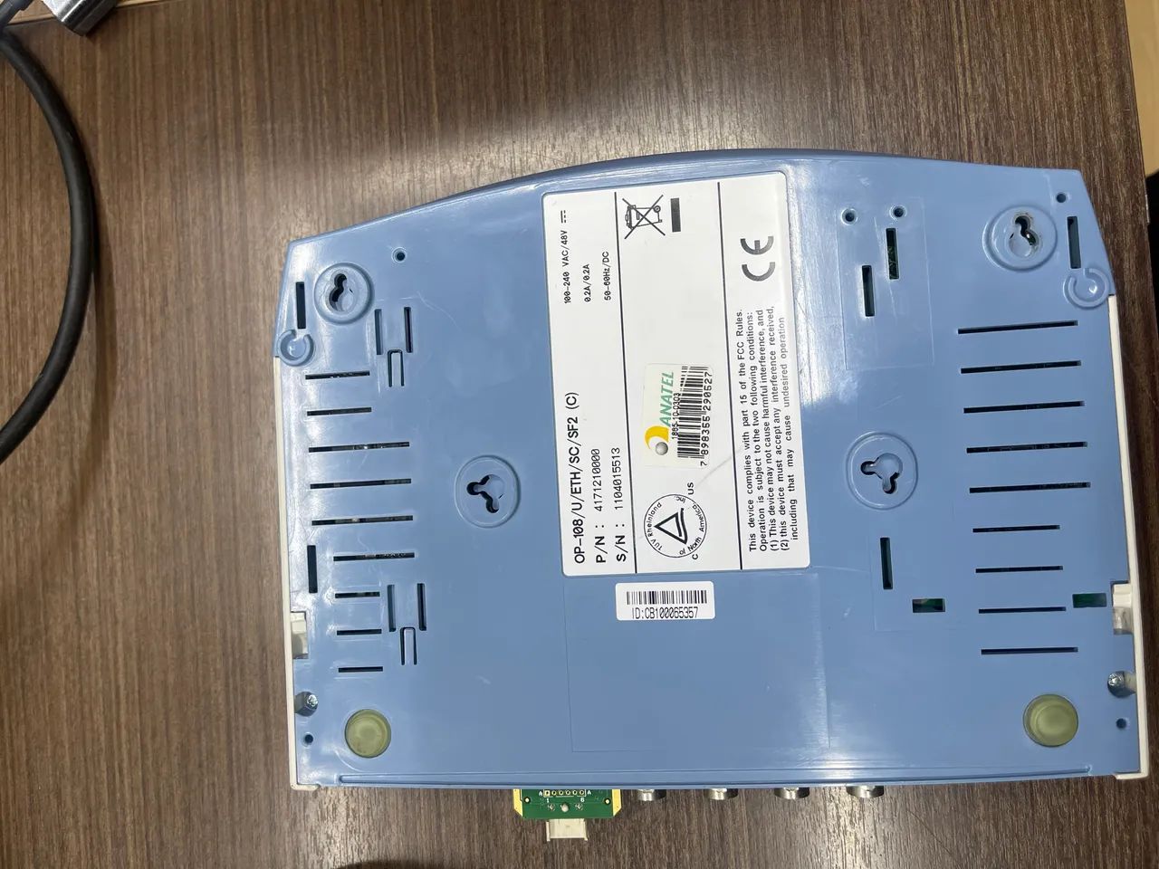 Rad Op-108 Multiplexador Voz E1/t1 G955 G742 Optimux108 - Foto 3