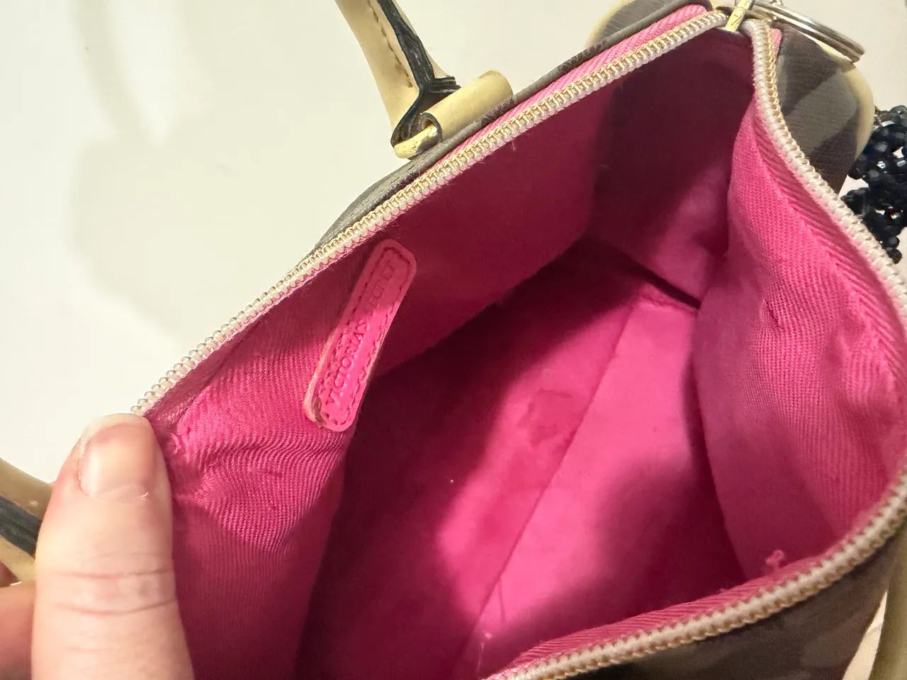 Bolsinha tote Victoria Secret 