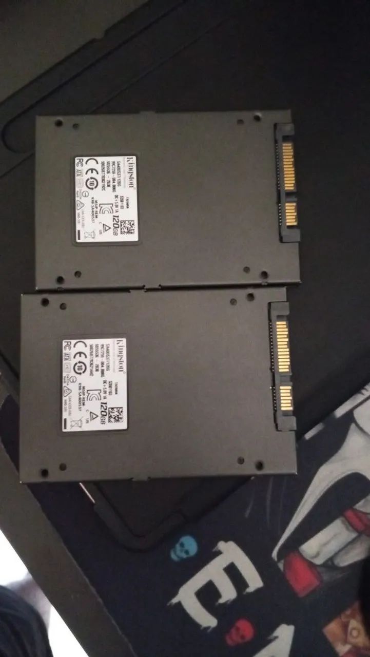 2 SSDs Kingston 128 gigas - Foto 2