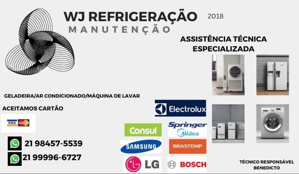TÉCNICO EM REFRIGERAÇÃO-CONSERTOS/ MANUTENÇÕES